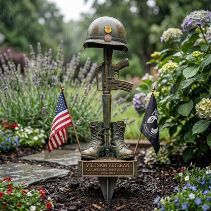 🔥Last Day 50% OFF🔥- Vietnam Veteran Tribute Garden Stake – Honoring Our Heroes