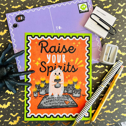 👻Spooky Tidings Postcard Set (6 designs)