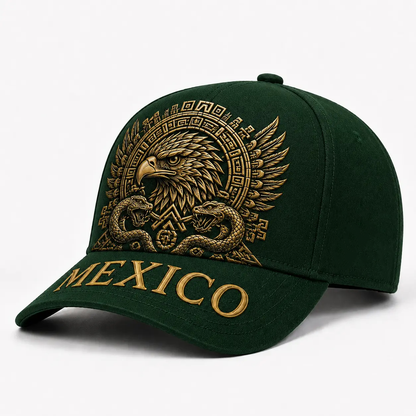 Mexico Baseball Cap – Eagle Graphic Adjustable Snapback Hat for Men & Women