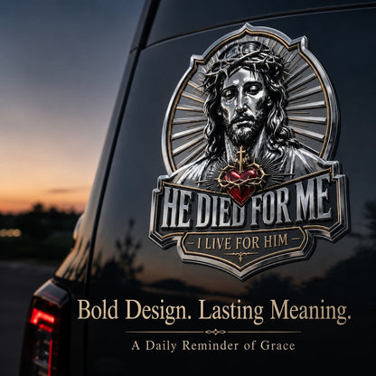 🔥Last Day 49% OFF🔥 -He Died For Me Emblem
