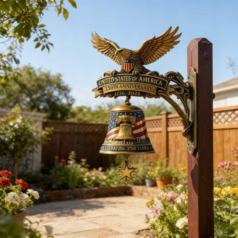 Vintage American Bicentennial Eagle Doorbell 250th Anniversary