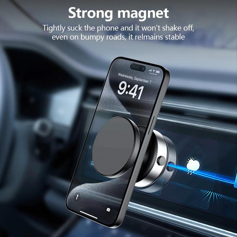 🔥Hot Sale 49% — Car Electric Suction Cup Vacuum Magnetic Phone Holder
