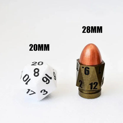 ✨Party Picks Game Essentials-Bullet Shaped Polyhedral Dice Set🎲 (7 PCS)