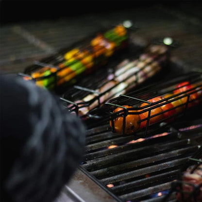 🍖🍗Reusable Kabob Grill Baskets 🥩