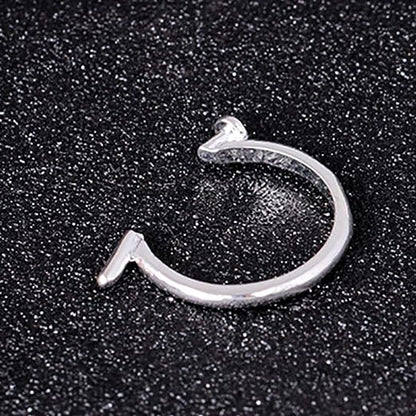 🎃Wacky Halloween Spike Adjustable Open Ring☠