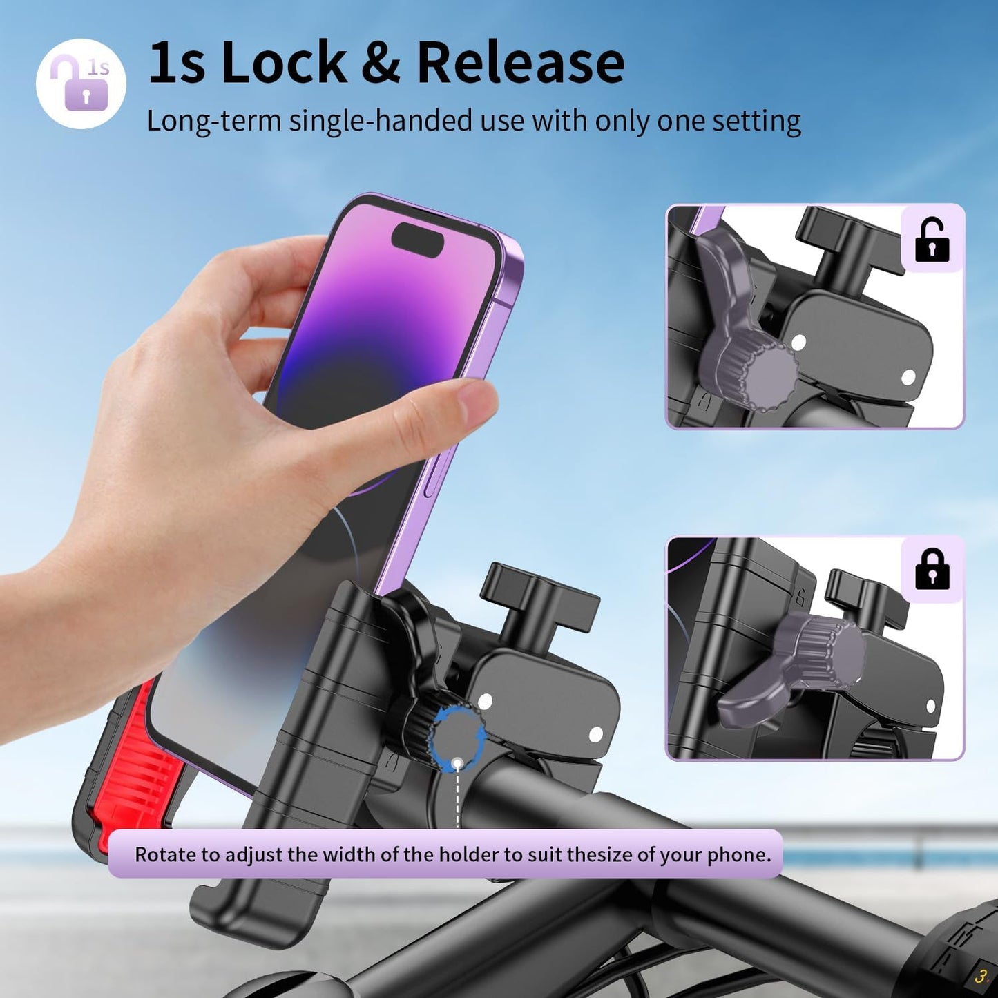 🚴‍♀️Bike Phone Mount Holder