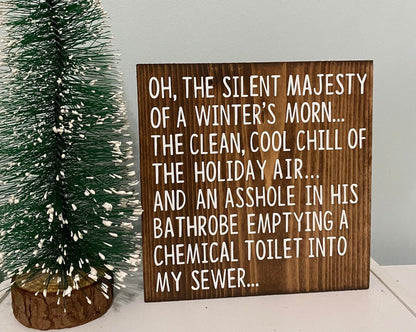 🤣FUNNY WOODEN OFFICE DESK SIGN💦