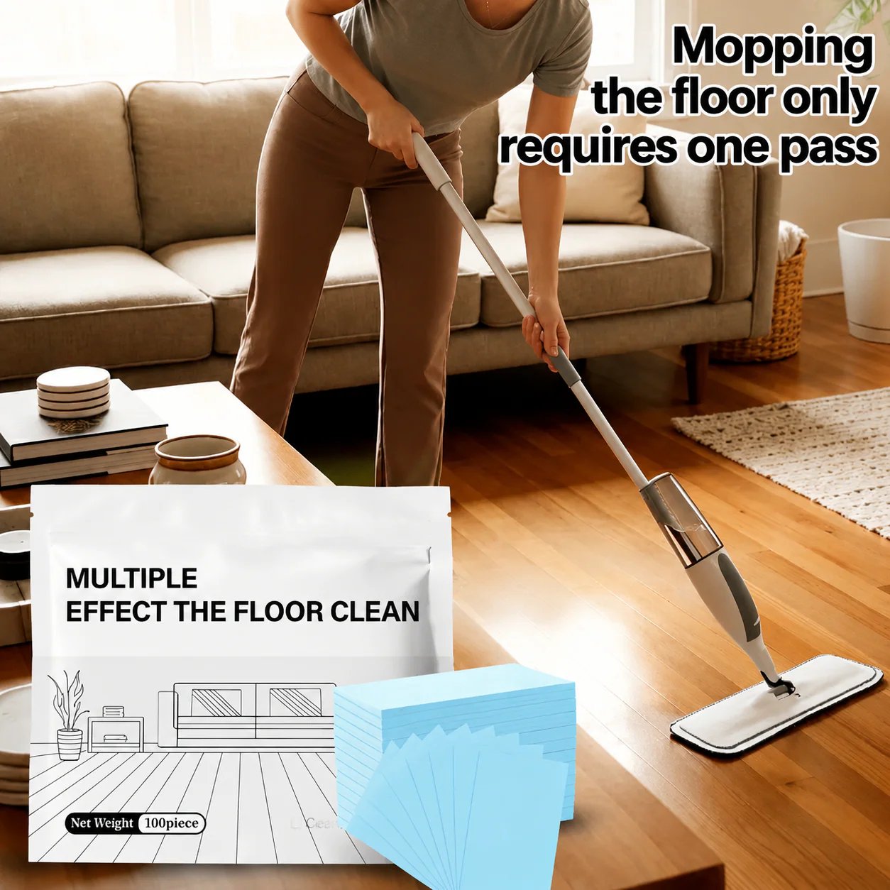 🔥Multi-Surface Antibacterial Cleaner for Hardwood, Tile & Laminate