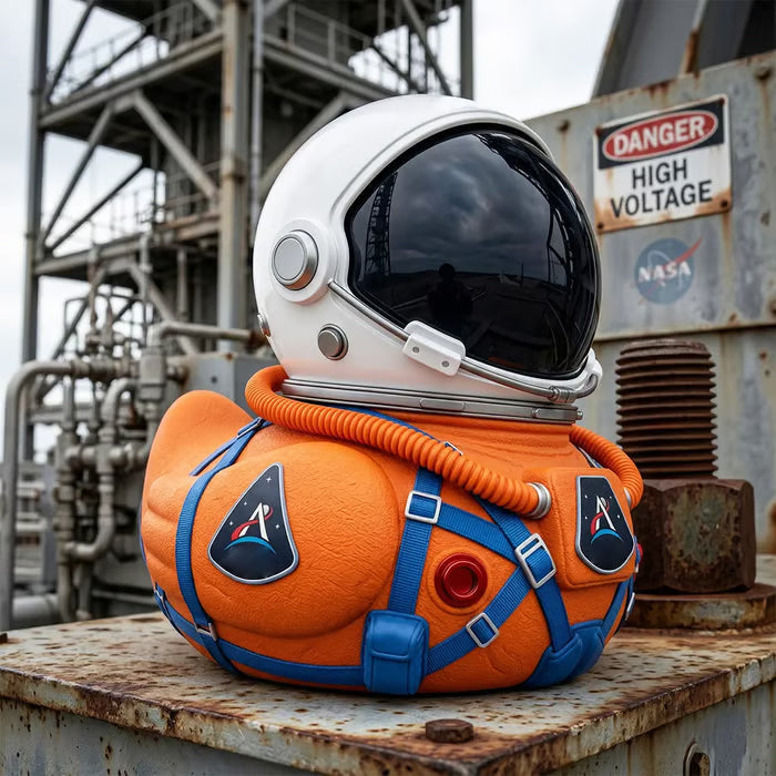 Artemis II Mission Moon Launch Commemorative Astronaut Duck