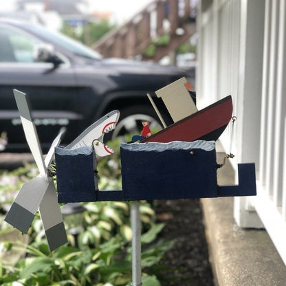 Last Day 49%OFF -JAWS Disaster Whirligig -  Funny Garden Decor