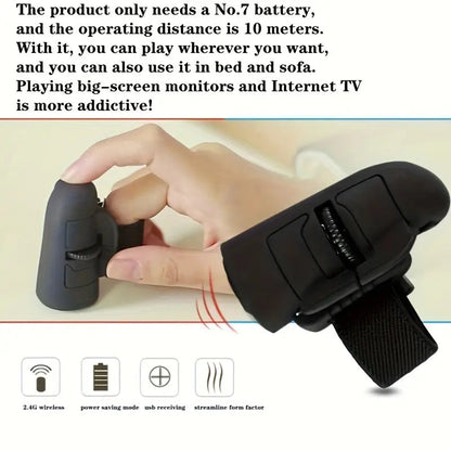 🔥🔥Hot Sale - 49% OFF - 🌟Creative Wireless Finger Lazy Mouse
