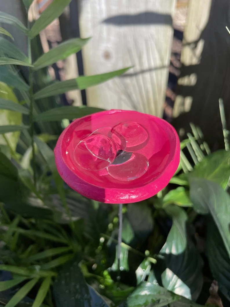 🔥Handmade Bee Watering Station, Butterfly Puddler, Hummingbird Drinking Cups