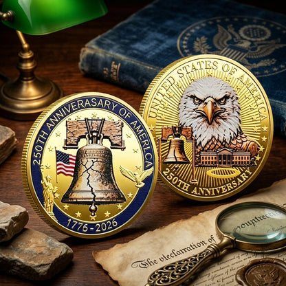 🔥LAST DAY 50% OFF✨9PCS USA 250th Anniversary Commemorative Coin Gift Set