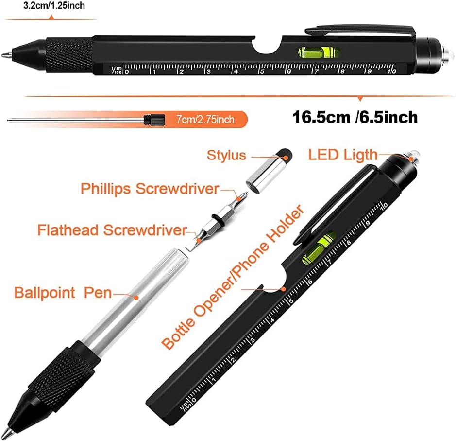 Multi-function 9 in 1 Pen Tool