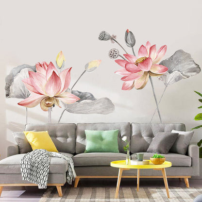 (❤HOT SALE- 49% OFF) Flower Wall Sticker Wallpaper