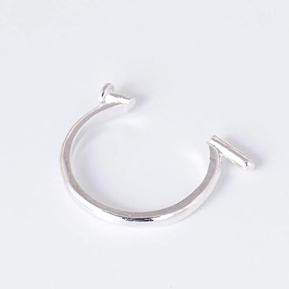 🎃Wacky Halloween Spike Adjustable Open Ring☠