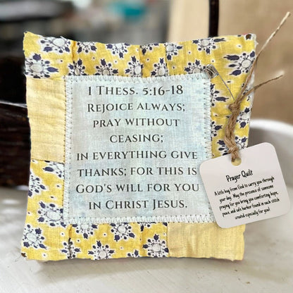 💖🎁2026 Mother's Day Gifts 50% Off--✝️Prayer Quilt with cross inside🥰
