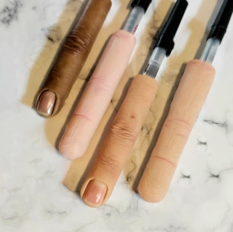 🖊️ Funny Realistic finger pen