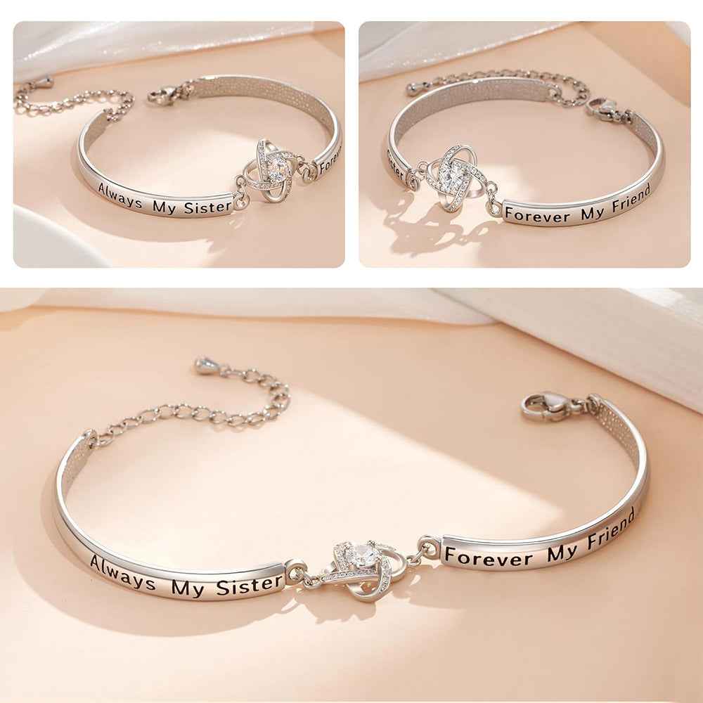 🍀The Lucky Four-Leaf Clover Bracelet A symbol of luck, love, and the bond between best friends.