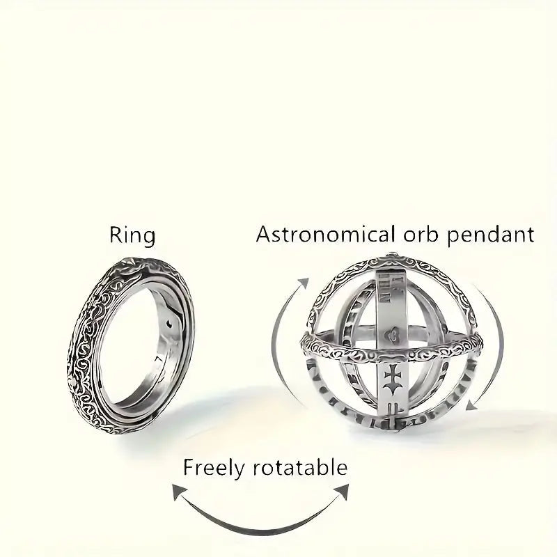✨🪐Rotating Astronomical Globe Finger Ring (🔥🔥BUY 2 FREE SHIPPING)