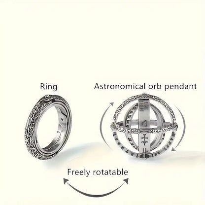 ✨🪐Rotating Astronomical Globe Finger Ring (🔥🔥BUY 2 FREE SHIPPING)