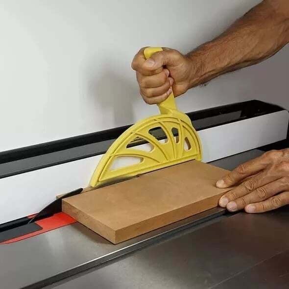 Premium Featherboard & Push Block For Table Saws, Router Tables, and Band Saws