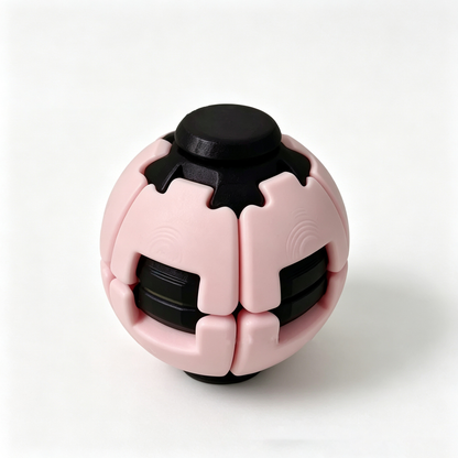 Magic Squishy Spinning Ball – Press-to-Spin Pocket Fidget Toy
