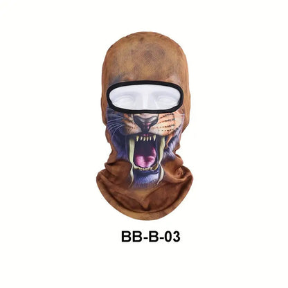 🤣Funny Men's 3D Animal Balaclavas Hat With UV Protection