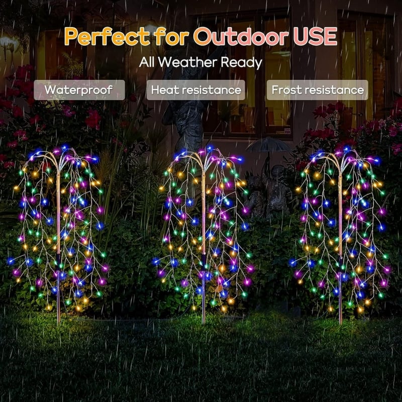 🔥LAST DAY 49% OFF🎁Waterproof Solar Garden Lights Outdoor Decor
