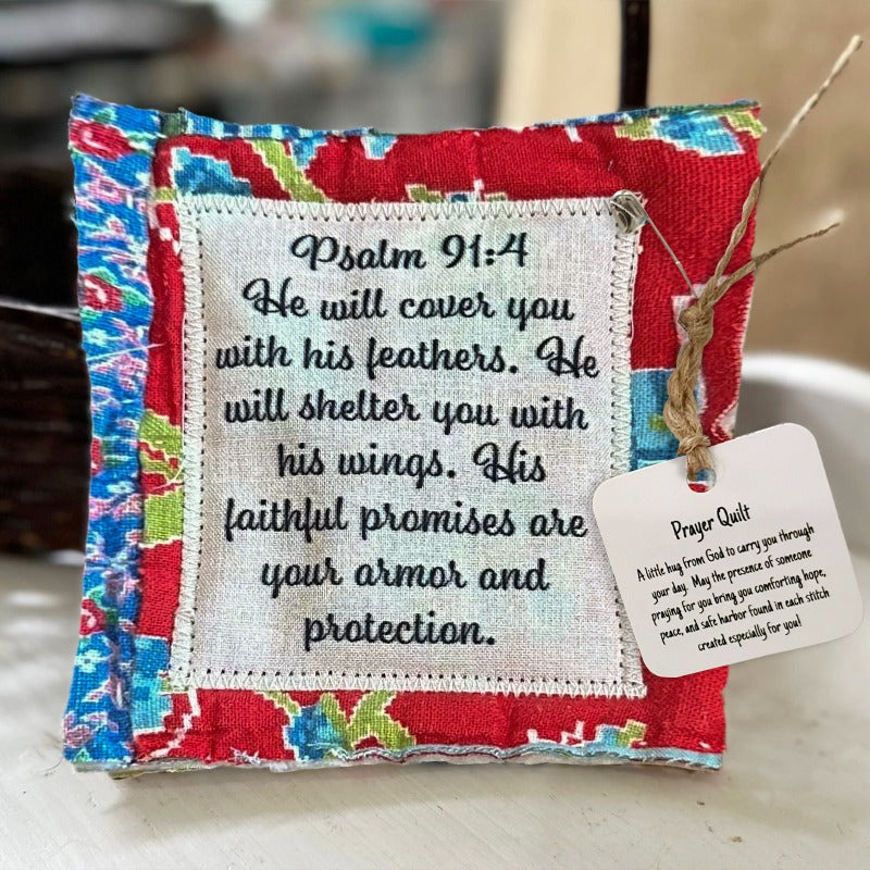 💖🎁2026 Mother's Day Gifts 50% Off--✝️Prayer Quilt with cross inside🥰