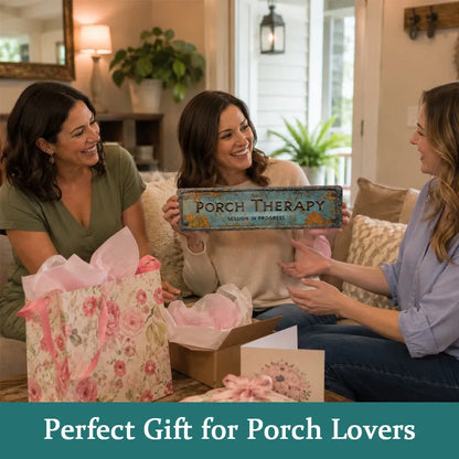 🔥Summer Sale 49% OFF🔥Country-style "Porch Healing" Metal Sign