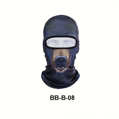 🤣Funny Men's 3D Animal Balaclavas Hat With UV Protection