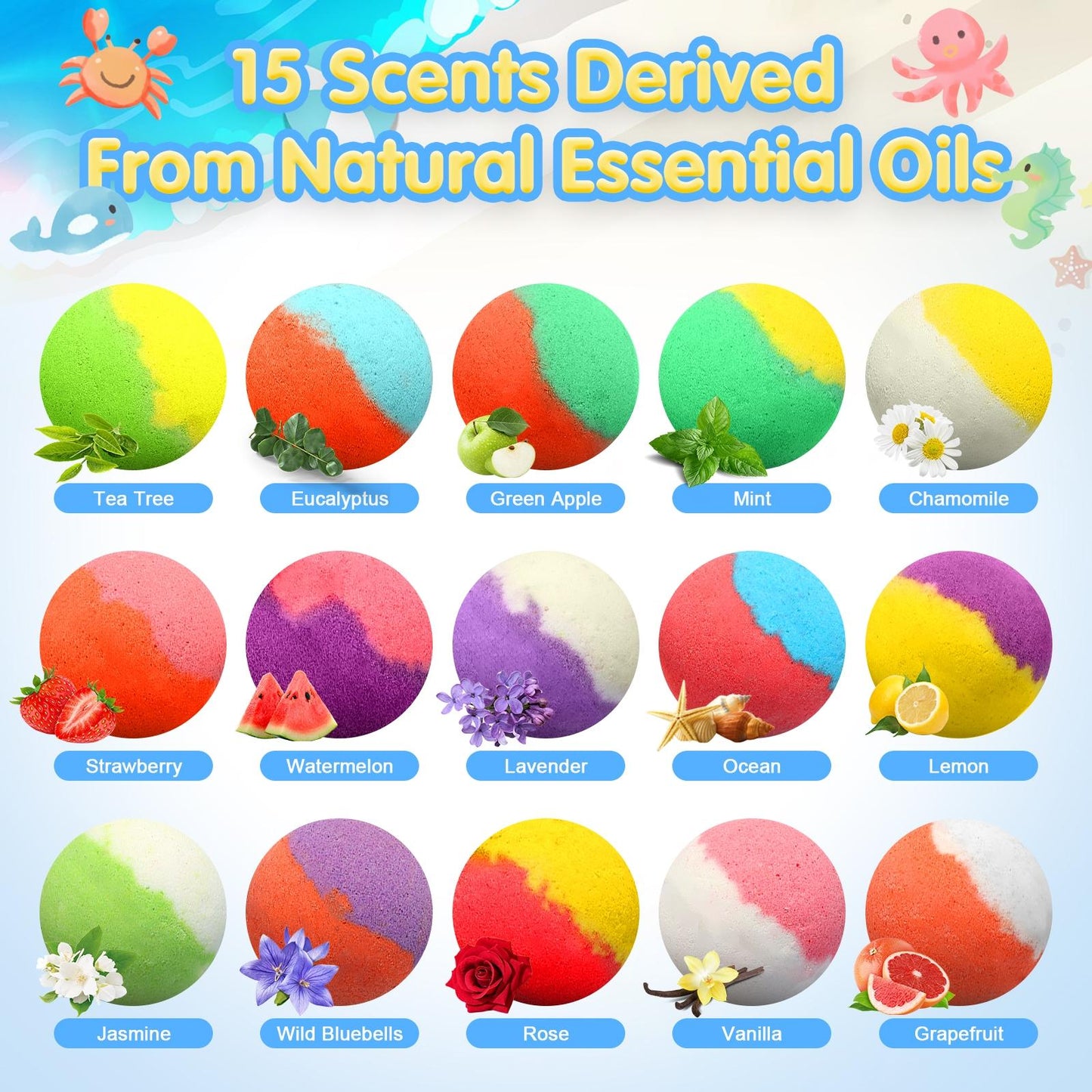 🐰🥚BunnyBurst Surprise Bath Bombs For Kids🛁✨