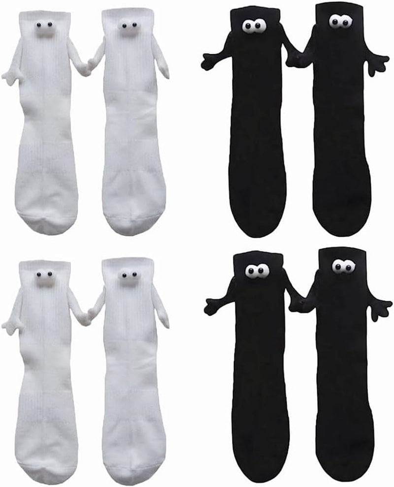🔥 Hand In Hand Magnetic Holding Hands Socks 💕