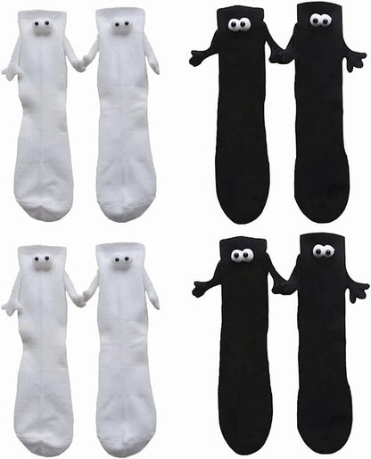 🔥 Hand In Hand Magnetic Holding Hands Socks 💕