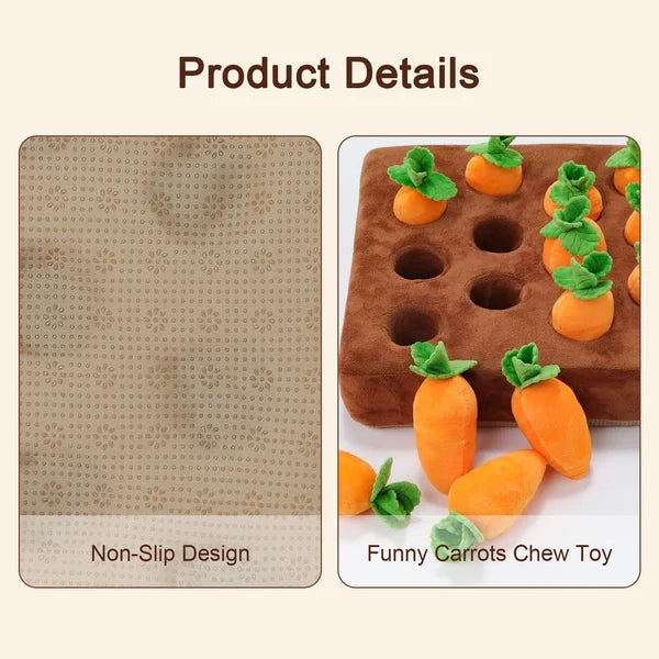 LAST DAY 49%OFF 🔥Carrot Farm Dog Durable Chew Sniff Toy