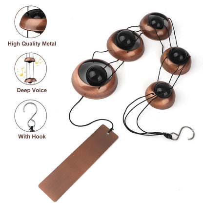 Metal Pagoda Wind Chimes for Outside