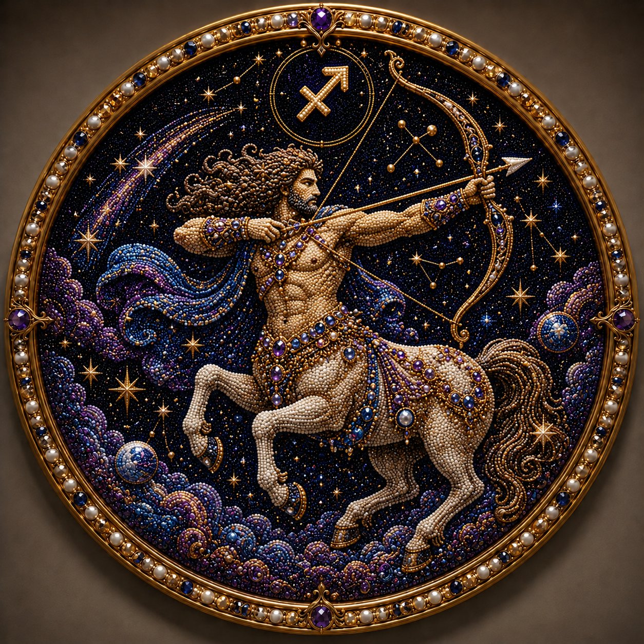 ♈12 Zodiac Signs Pearl Art Kit 🌙Buy 2+ Get Free Shipping
