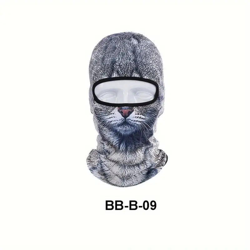 🤣Funny Men's 3D Animal Balaclavas Hat With UV Protection