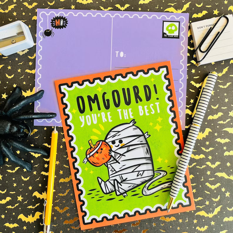 👻Spooky Tidings Postcard Set (6 designs)