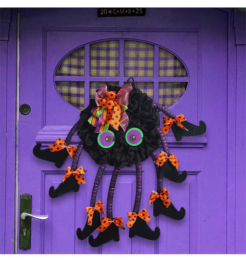 🕷Halloween Multi-legged Spider Door Decor