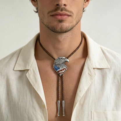 🦅 The Heritage Eagle Bolo Tie