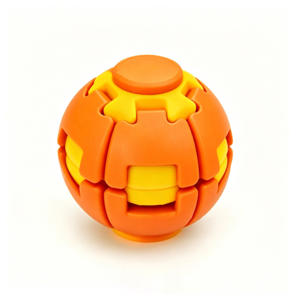 Magic Squishy Spinning Ball – Press-to-Spin Pocket Fidget Toy