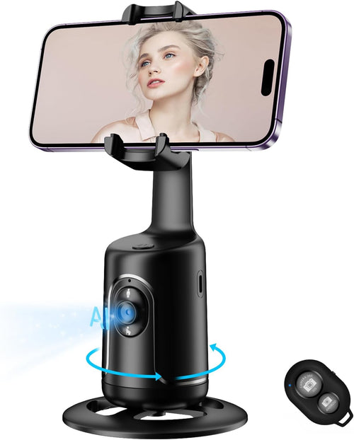 🎁Hot Sale🔥Updated AI Face Tracking Phone Holder with Intelligent Shooting