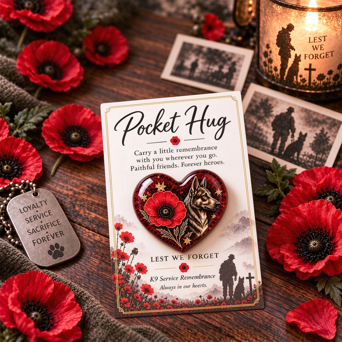 ❤️ Pocket Hug™ Remembrance – A Little Keepsake of Love, Honor &amp; Memories 🌺✨