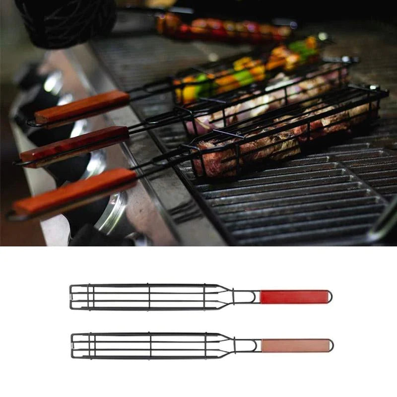 🍖🍗Reusable Kabob Grill Baskets 🥩