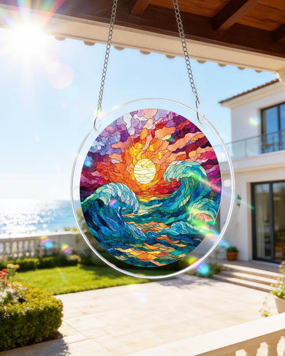 🔥Limited-time 50% off sale🎁 Handmade DIY Acrylic Puzzle: Sun Catcher