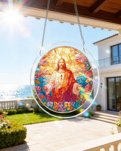 🔥Limited-time 50% off sale🎁 Handmade DIY Acrylic Puzzle: Sun Catcher