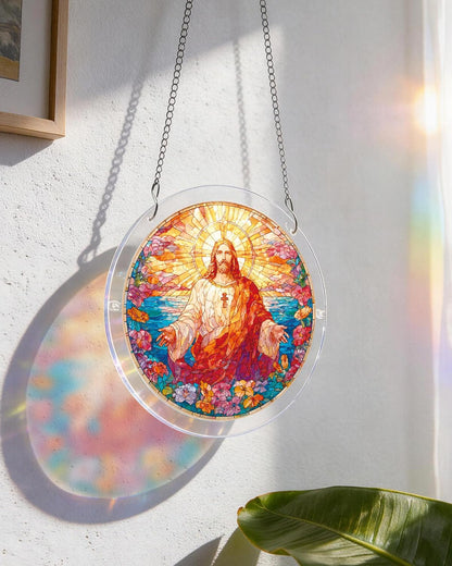 🔥Limited-time 50% off sale🎁 Handmade DIY Acrylic Puzzle: Sun Catcher