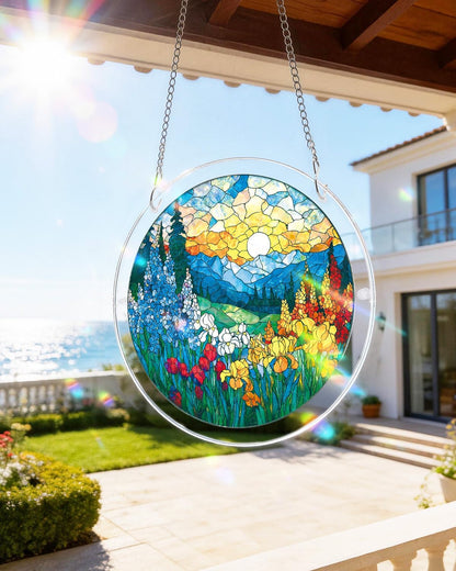 🔥Limited-time 50% off sale🎁 Handmade DIY Acrylic Puzzle: Sun Catcher